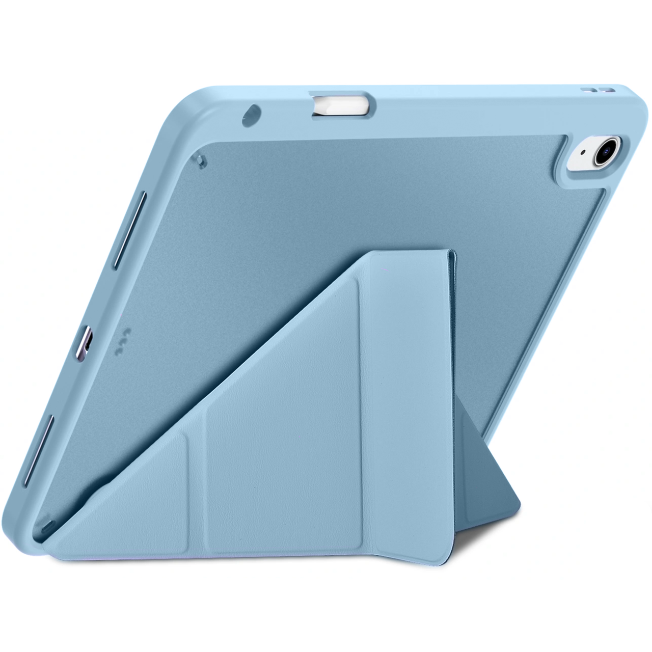 Чехол-книжка WIWU iShield Case with Pencil Slot for iPad 10,9 2022 Blue - фото 4