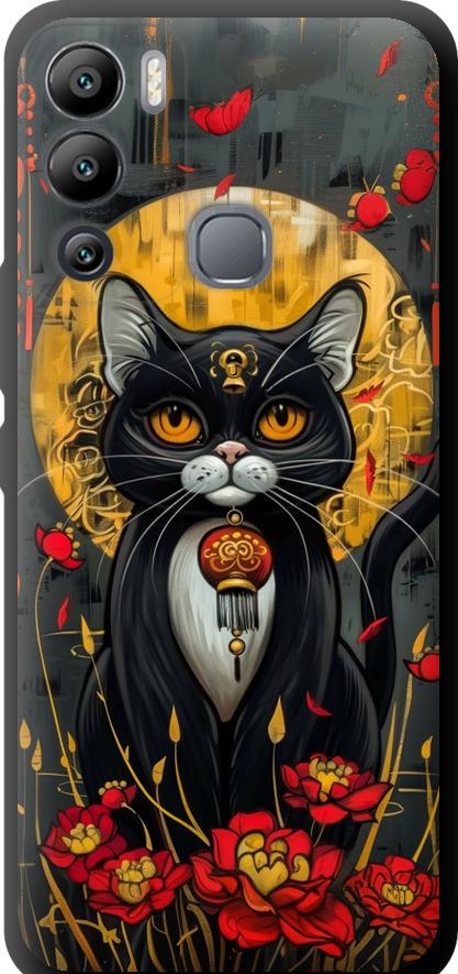 Чехол на Infinix Hot 12i China Cat (6134b-2863-42517)