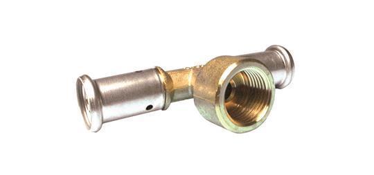 Пресс-тройник с внутренней резьбой HENCO 26х3/4"х26 (13P-260526)