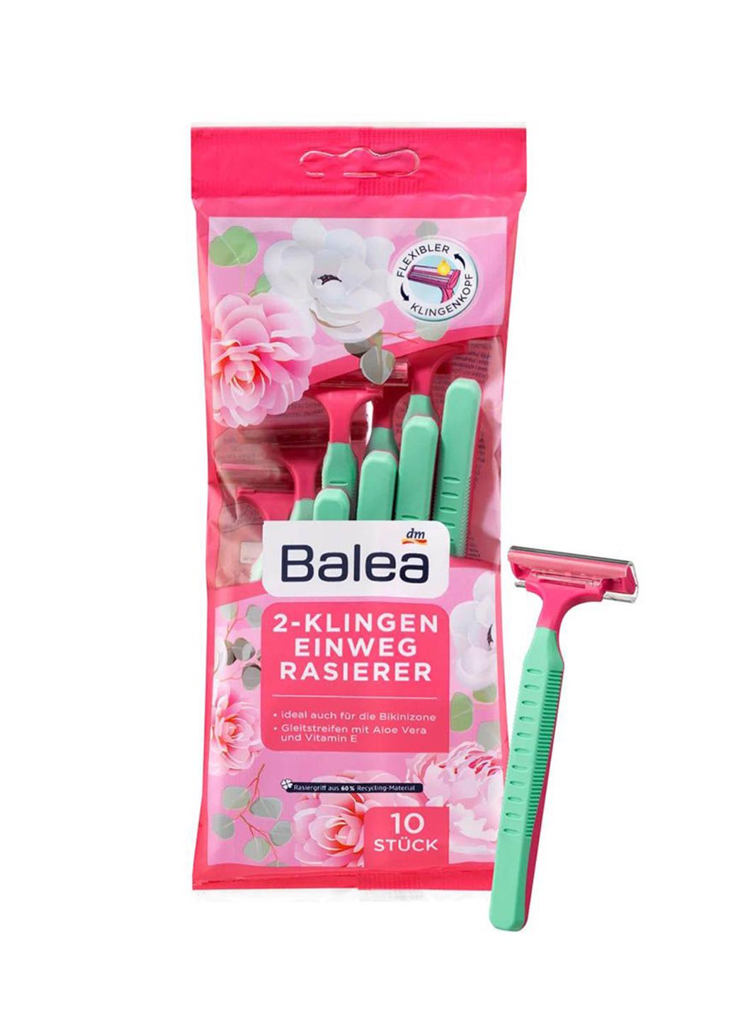 Станки для бритья Balea женские 2 лезвия 10 шт. (НФ-00003794) Станки для бритья Balea женские 2 лезвия 10 шт. (НФ-00003794)