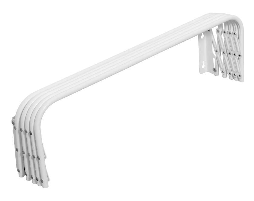 Сушилка для белья настенная Casa Si Towel Flex 4 White (DAS302384) - фото 5 Сушилка для белья настенная Casa Si Towel Flex 4 White (DAS302384) - фото 5