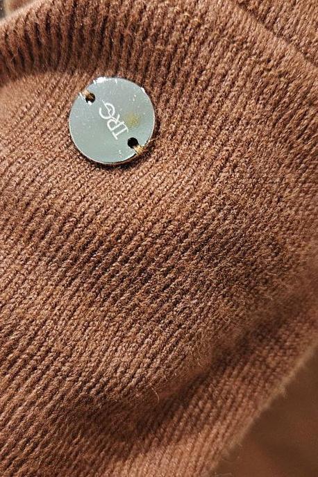 Кардиган женский 38 Коричневый (195206) - фото 3 Кардиган женский 38 Коричневый (195206) - фото 3