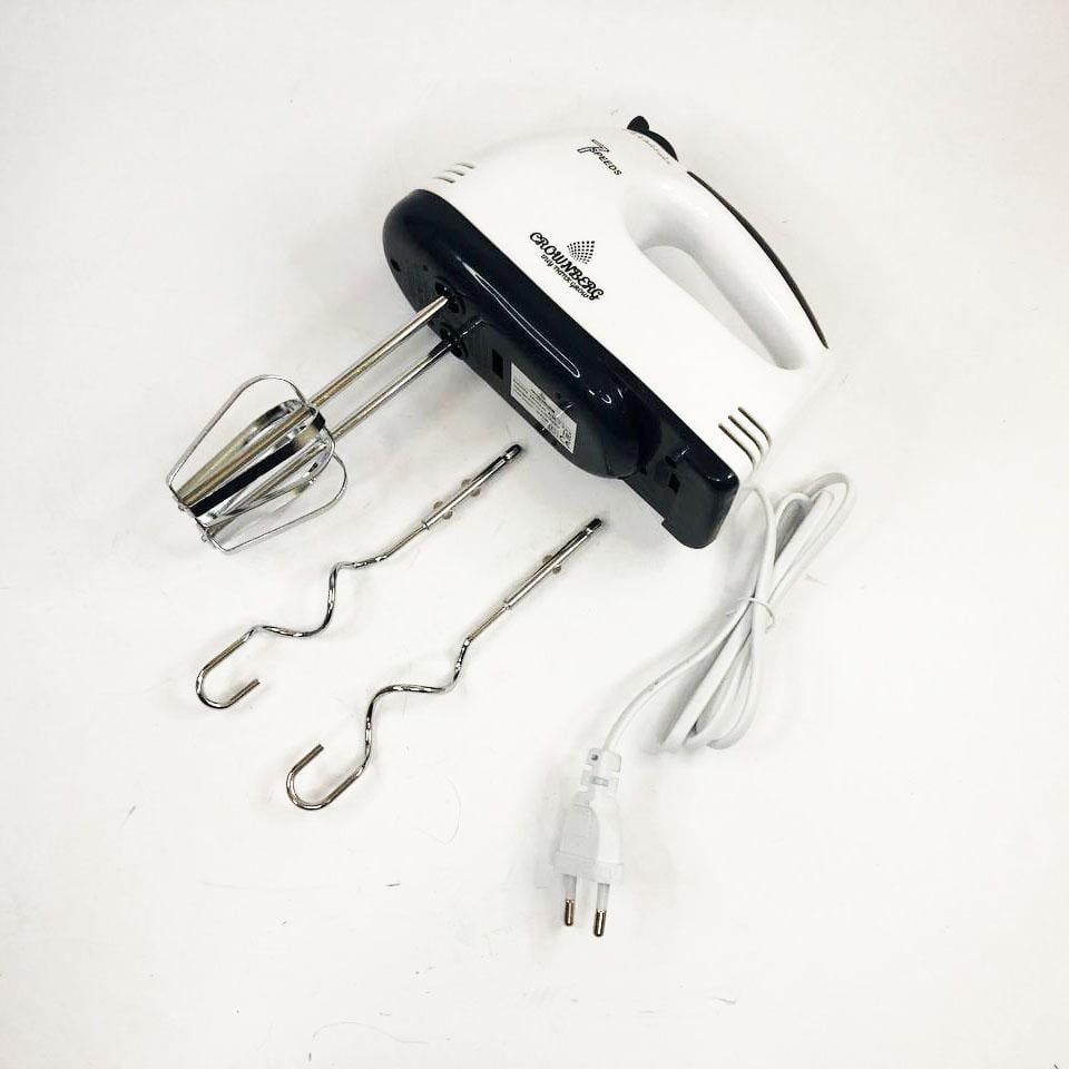 Миксер Crownberg CB-7322 300 Вт Белый (ws95948) - фото 7 Миксер Crownberg CB-7322 300 Вт Белый (ws95948) - фото 7