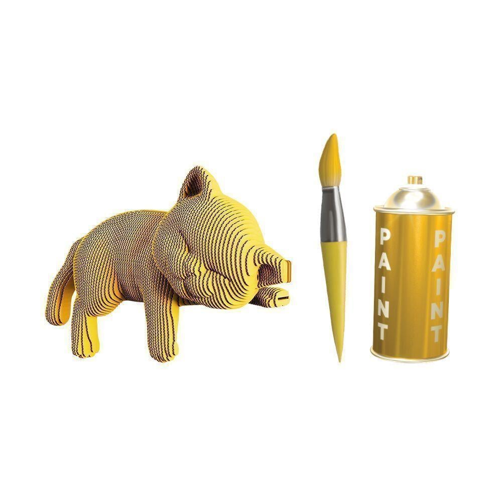 Пазл-конструктор картонний 3D Cartonic Сплячий Котик 119 деталей (2579623459) - фото 2 Пазл-конструктор картонний 3D Cartonic Сплячий Котик 119 деталей (2579623459) - фото 2