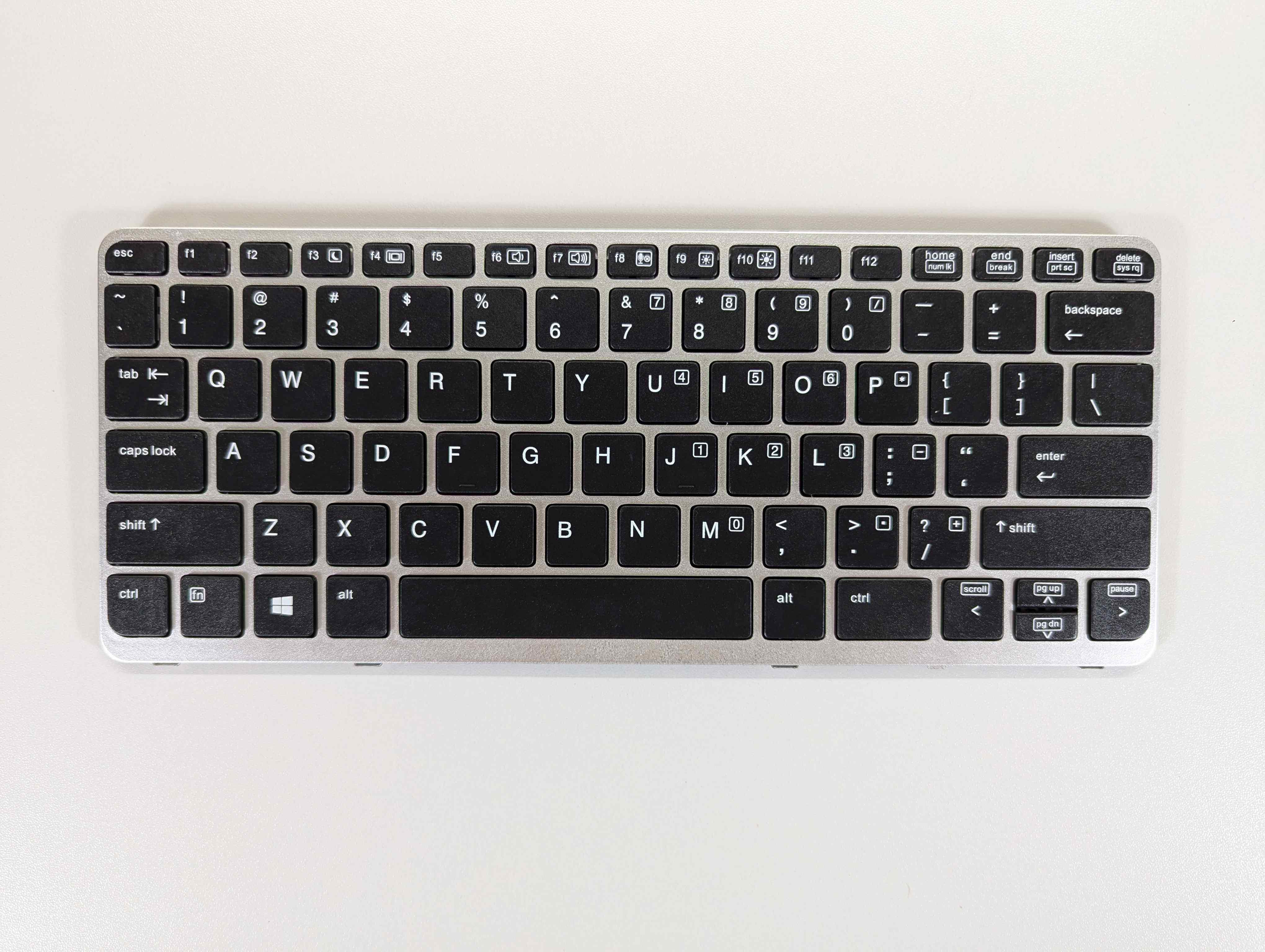 Клавіатура HP Elitebook 820 G1/820 G2/825 G1/825 G2/720 G1/720 G2/725 G1/725 G2/828 G1/828 G2 Silver (K664)