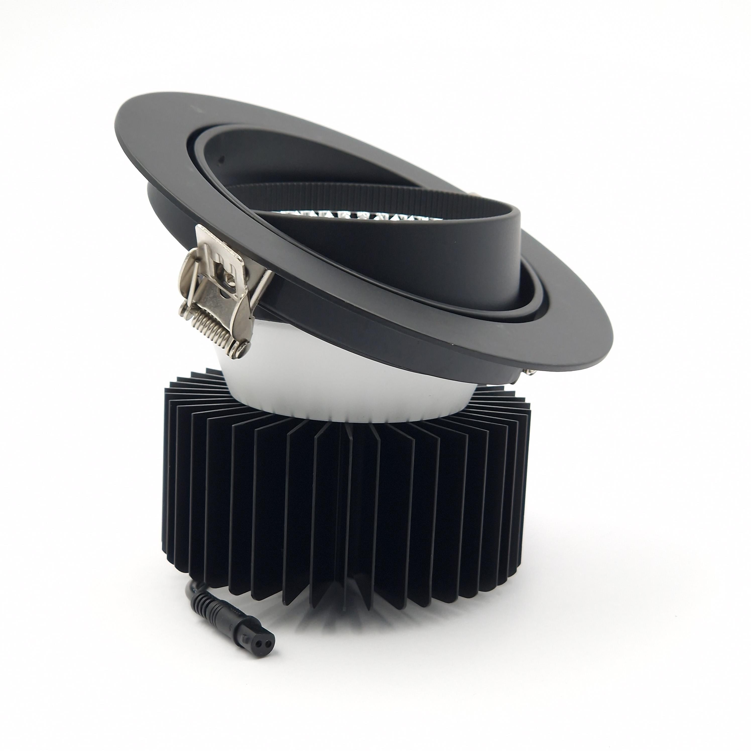 Светильник точечный врезной Light Club 30 Вт 5000 К Черный (LC-14-30-5-BK) - фото 4 Светильник точечный врезной Light Club 30 Вт 5000 К Черный (LC-14-30-5-BK) - фото 4