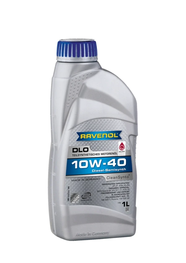 Моторное масло RAVENOL DLO 10W-40 полусинтетика 1 л (1112111-001)