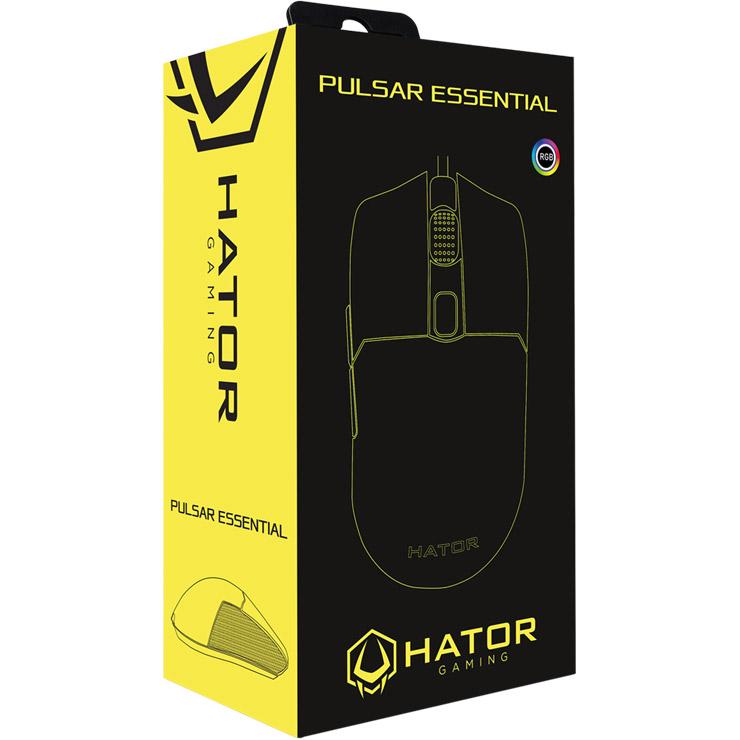 Компьютерная мышка Hator Pulsar Essential USB Black (HTM-312) - фото 5