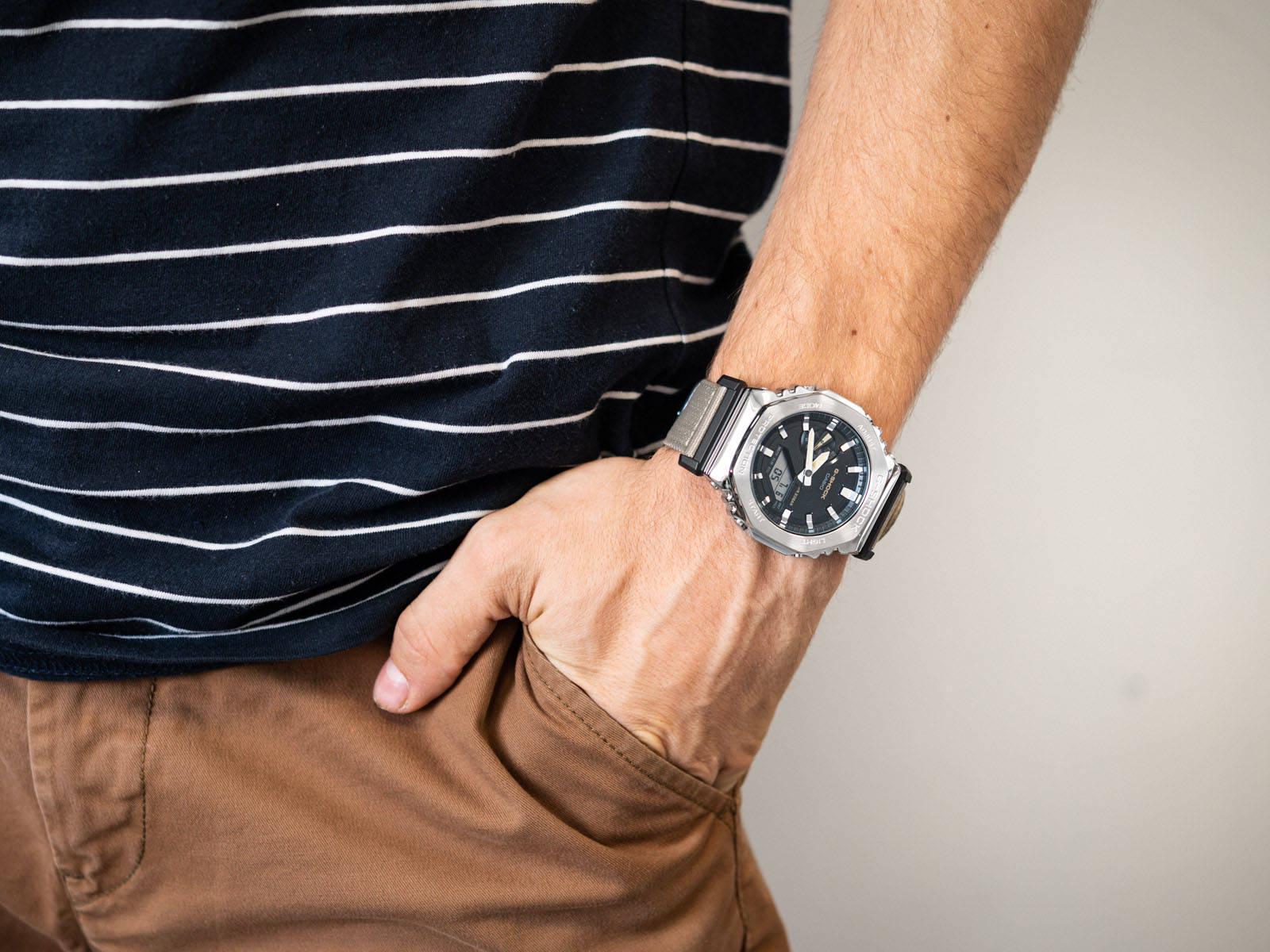 Часы Casio G-SHOCK GM-2100C-5AER Металл Covered (6436) - фото 3