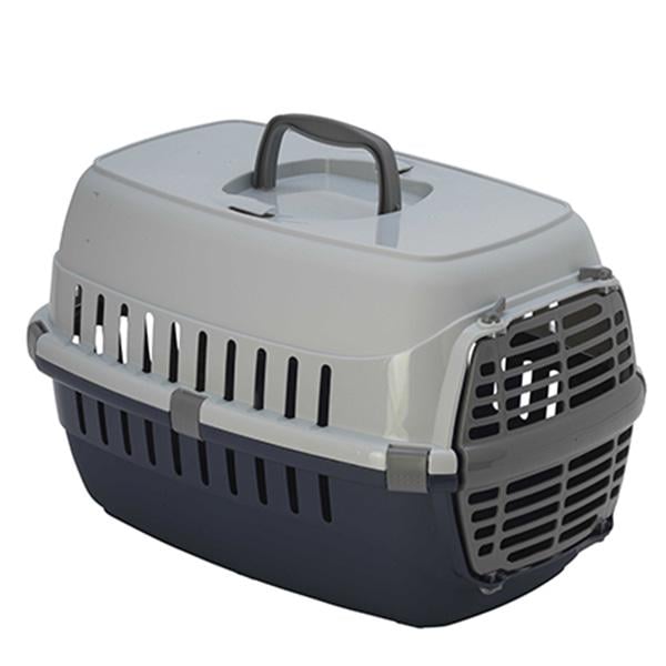 Переноска для собак та котів Moderna Road Runner пластикові двері 48,6х32,3х30,3 см (T100328) - фото 1 Переноска для собак та котів Moderna Road Runner пластикові двері 48,6х32,3х30,3 см (T100328) - фото 1