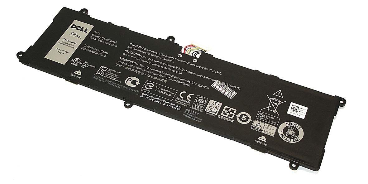 Аккумулятор для планшета Dell 2H2G4 Venue 11 Pro 7140 7,4V 4980 mAh Black