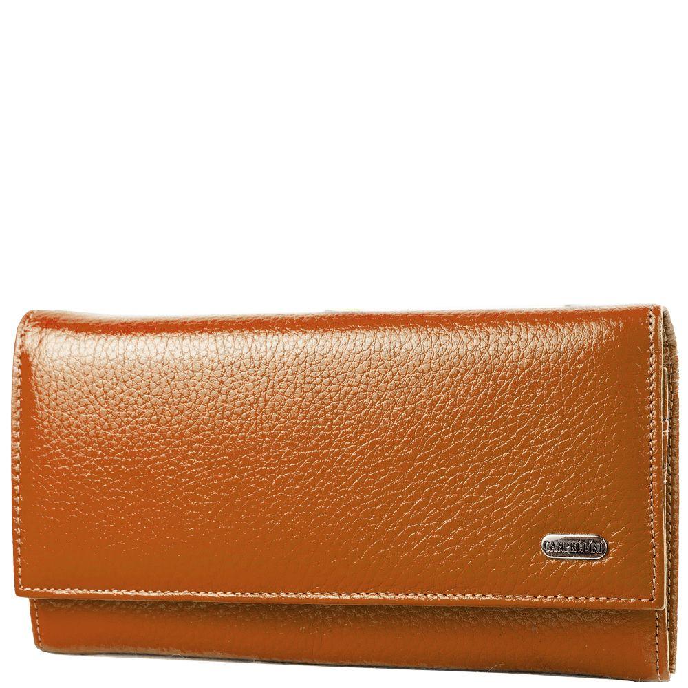 Кошелек женский кожаный CANPELLINI 1205 Коричневый