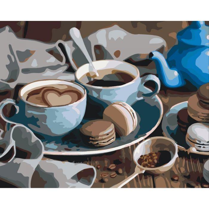 Картина за номерами Ідейка "Солодкий ранок" 40х50 см (KHO5521)