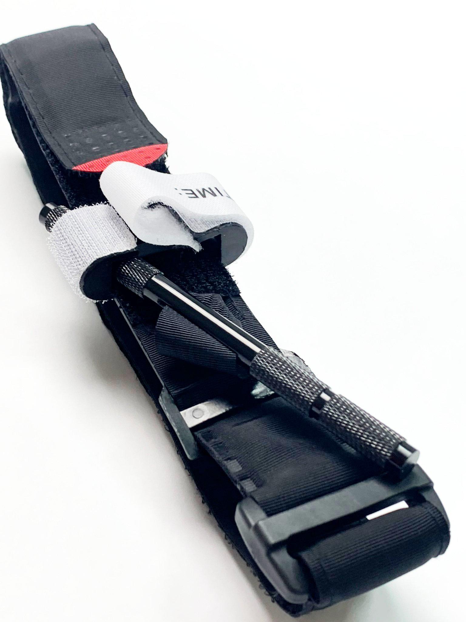 Джгут-турнікет кровоспинний Shenzhen TMI Medical з металевим воротком 3,8х95 см 10 шт. Чорний (00006)
