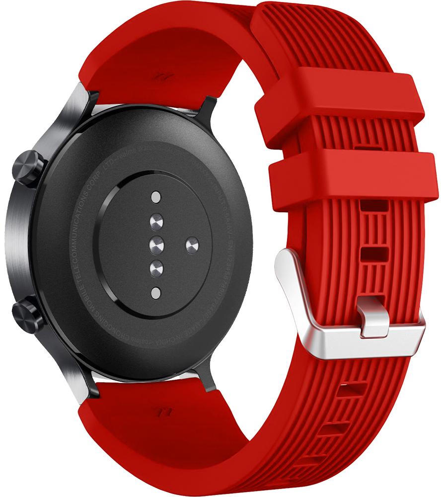 Ремешок Line для Realme Watch S 22 мм Red (22645-2D) - фото 2 Ремешок Line для Realme Watch S 22 мм Red (22645-2D) - фото 2