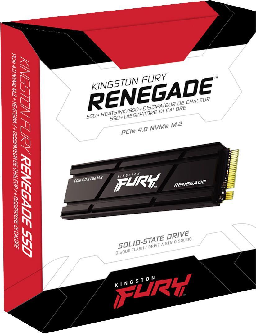SSD-диск Kingston FURY Renegade 2 TB with Heatsink (SFYRDK/2000G) - фото 4