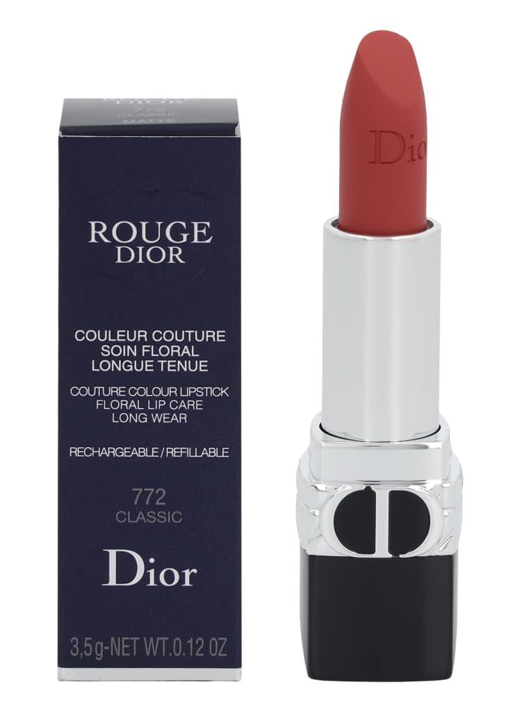 Помада для губ Dior Rouge Refillable Lipstick 100 Nude Look