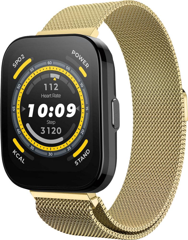 Ремешок Миланская Петля Milano для Amazfit Bip 5 Gold (34332-2A)