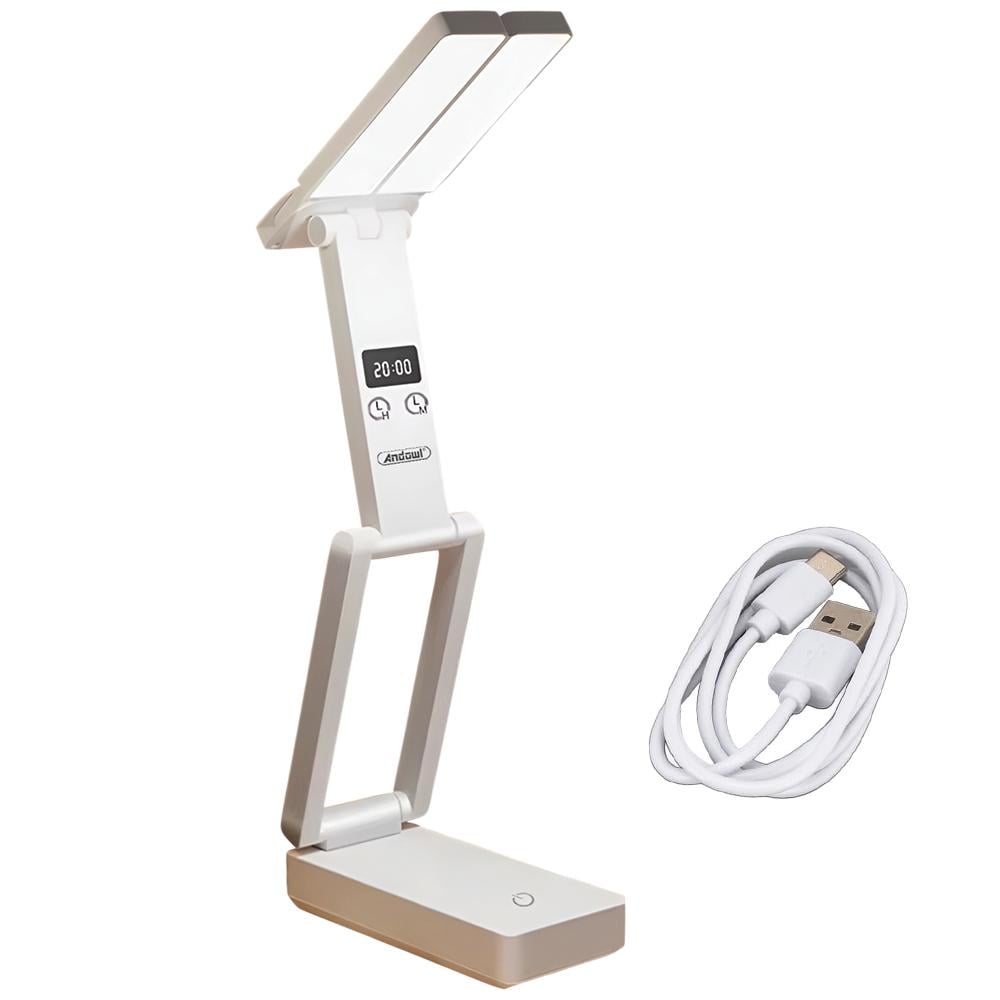 LED-лампа настольная Andowl Q-LED169X1 аккумуляторная 15W Белый (7e8815ae) - фото 1 LED-лампа настольная Andowl Q-LED169X1 аккумуляторная 15W Белый (7e8815ae) - фото 1