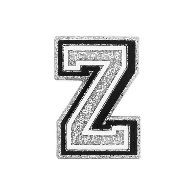 Джибітс для кроксів 5736 Літера Z 1 шт. Сріблястий (2087785404)