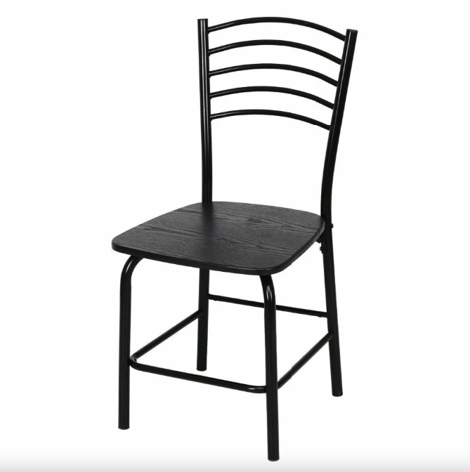 Комплект мебели Costway Katarina стол и 4 стула Черный (4766) - фото 10 Комплект мебели Costway Katarina стол и 4 стула Черный (4766) - фото 10