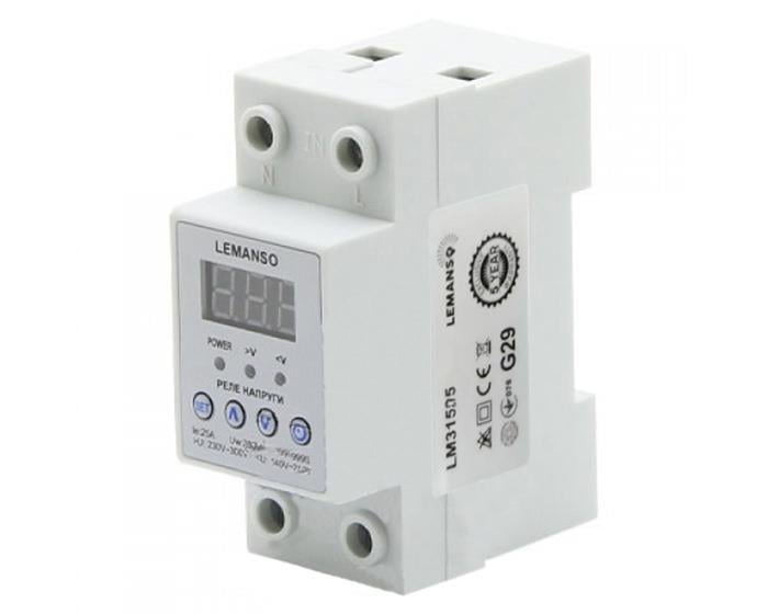 Реле напруги Lemanso LM31505-63A
