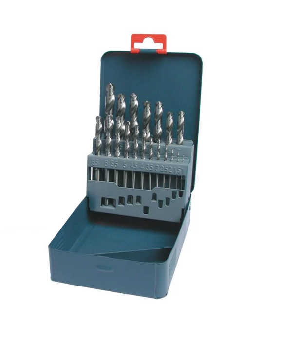Набор сверл DIAGER HSS PRO Ø1-13 мм по металлу сталь HSS 25 шт. (SD0ST0747D00000000)