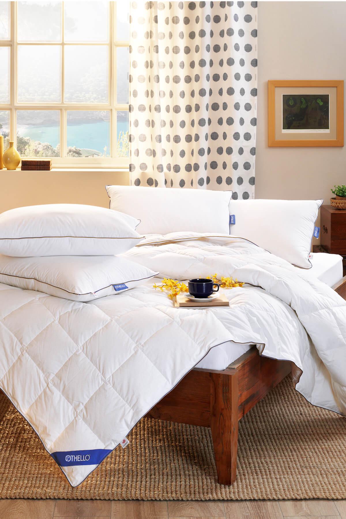 Одеяло Othello Clima Downa пуховое полуторное 155х215 см (12856359) - фото 6 Одеяло Othello Clima Downa пуховое полуторное 155х215 см (12856359) - фото 6