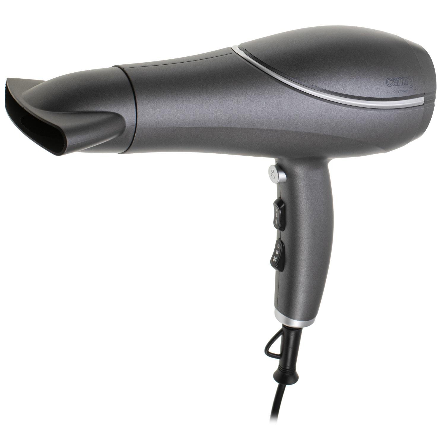 Фен Camry CR 2281 2200 Вт с диффузором Графитово-серый (30651927)
