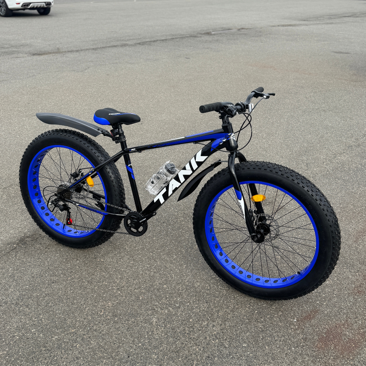 Велосипед внедорожник фетбайк Cross Suv Mbike 26/4,0" Черно-синий (313c513c) - фото 2 Велосипед внедорожник фетбайк Cross Suv Mbike 26/4,0" Черно-синий (313c513c) - фото 2