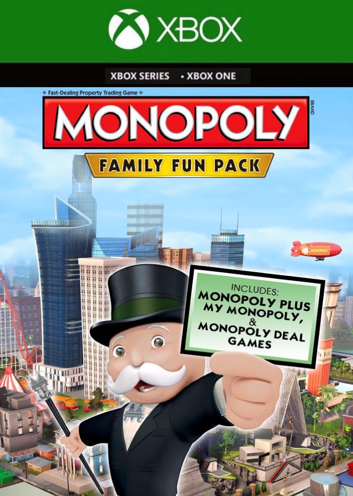 Ключ активації MONOPOLY FAMILY FUN PACK для Xbox One/Series (54237907)