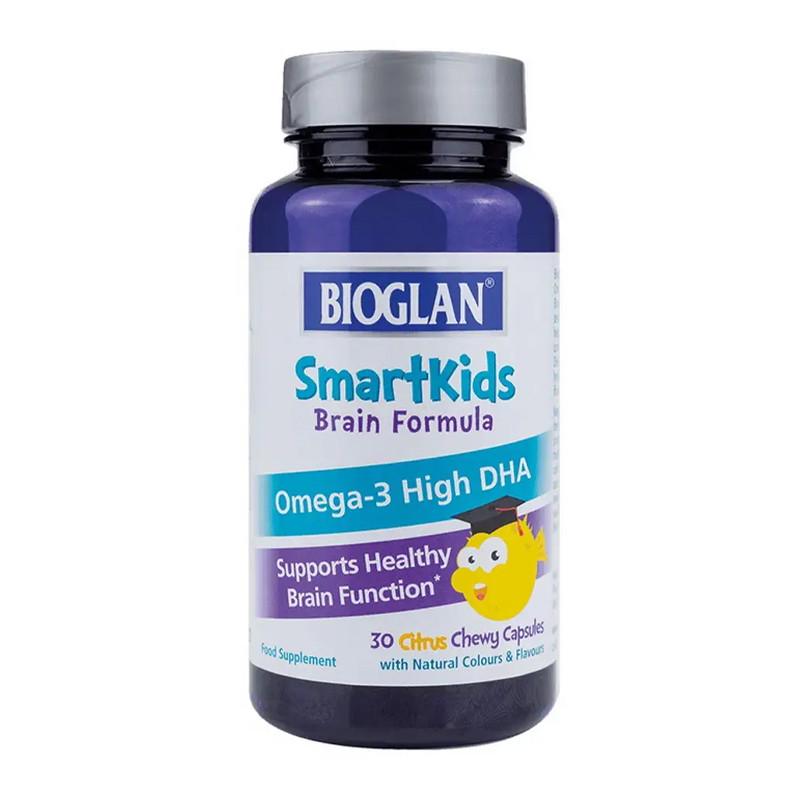 Риб'ячий жир Омега 3 для дітей Bioglan Smartkids Omega-3 High DHA Brain Formula 30 желейок Цитрусовий (21232-01)