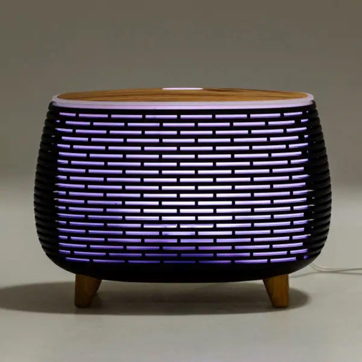 Зволожувач повітря Holdmay Life of Leisure Aroma Diffuser 400 мл Чорний (3845) - фото 6 Зволожувач повітря Holdmay Life of Leisure Aroma Diffuser 400 мл Чорний (3845) - фото 6