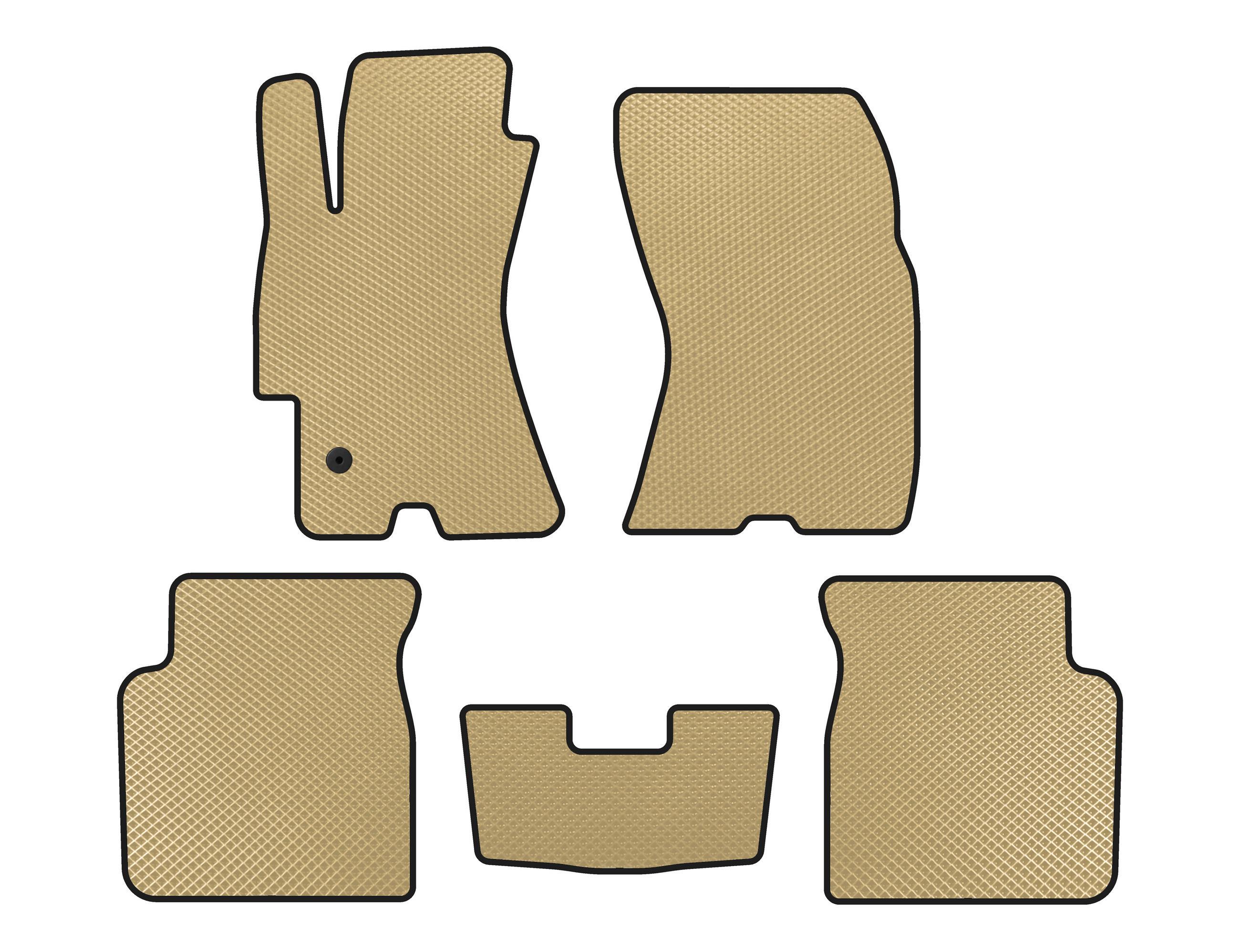 Коврики EVA Digital Designs для Subaru Outback 2005-2009 гг. Бежевый (139038)