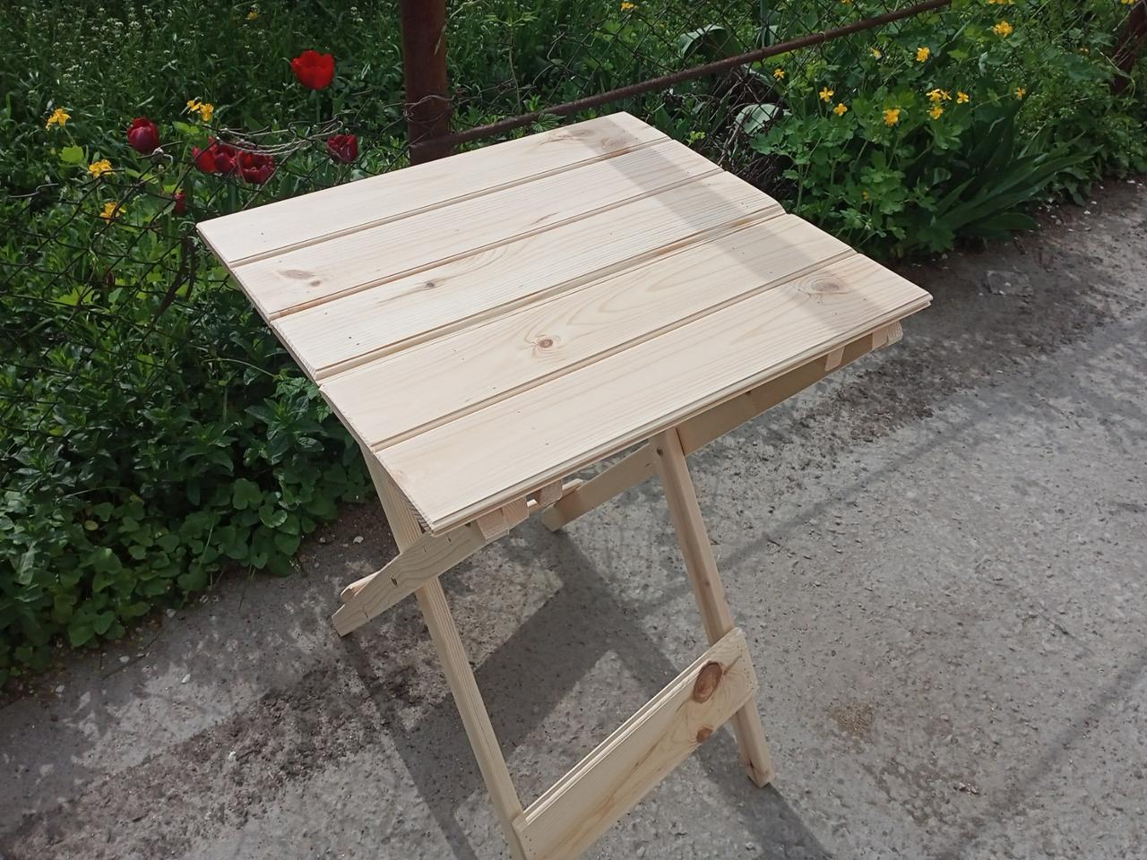 Стол деревянный из раскладной сосны (25442163) - фото 2