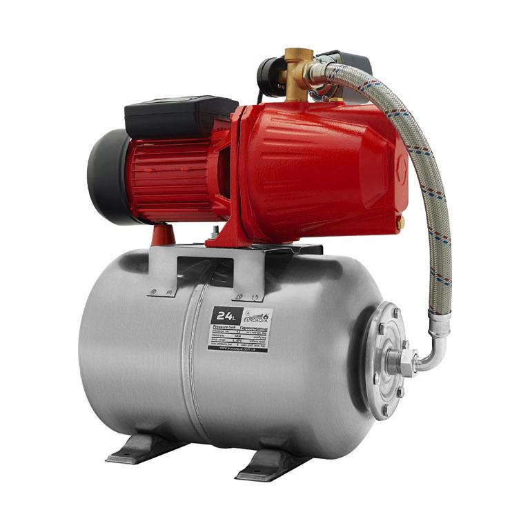 Станция Wisla JET 100 A бак 24 л H в сборе Inox (32175600)