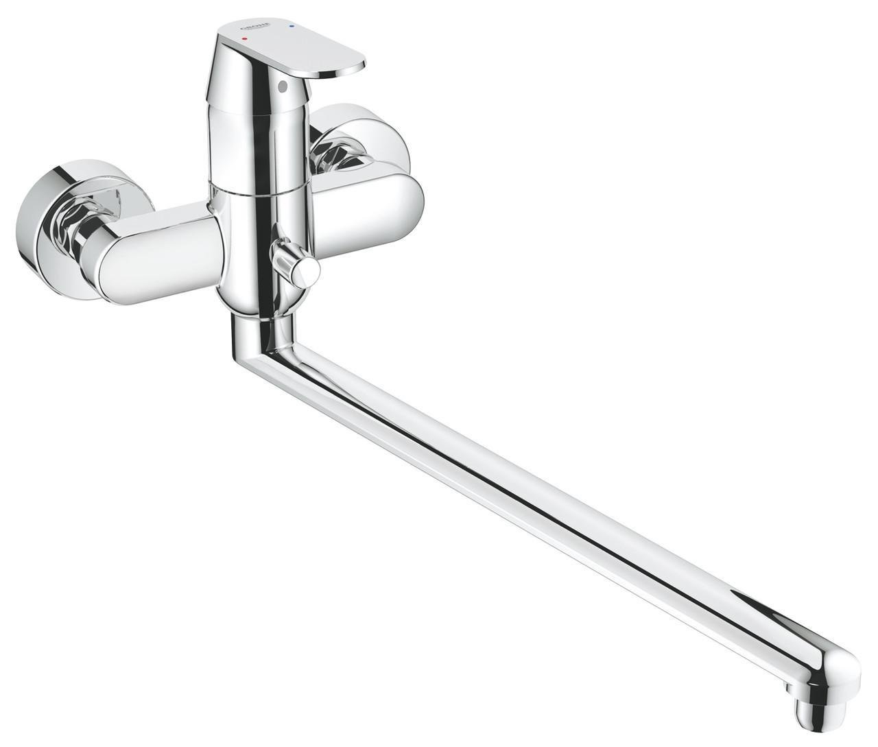 Смеситель для ванной Grohe Eurosmart Cosmopolitan з довгим виливом (32847000)