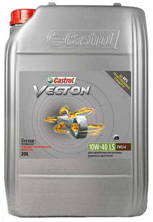 Моторна олива Castrol Vecton 10W-40 LS 20 л - фото 1