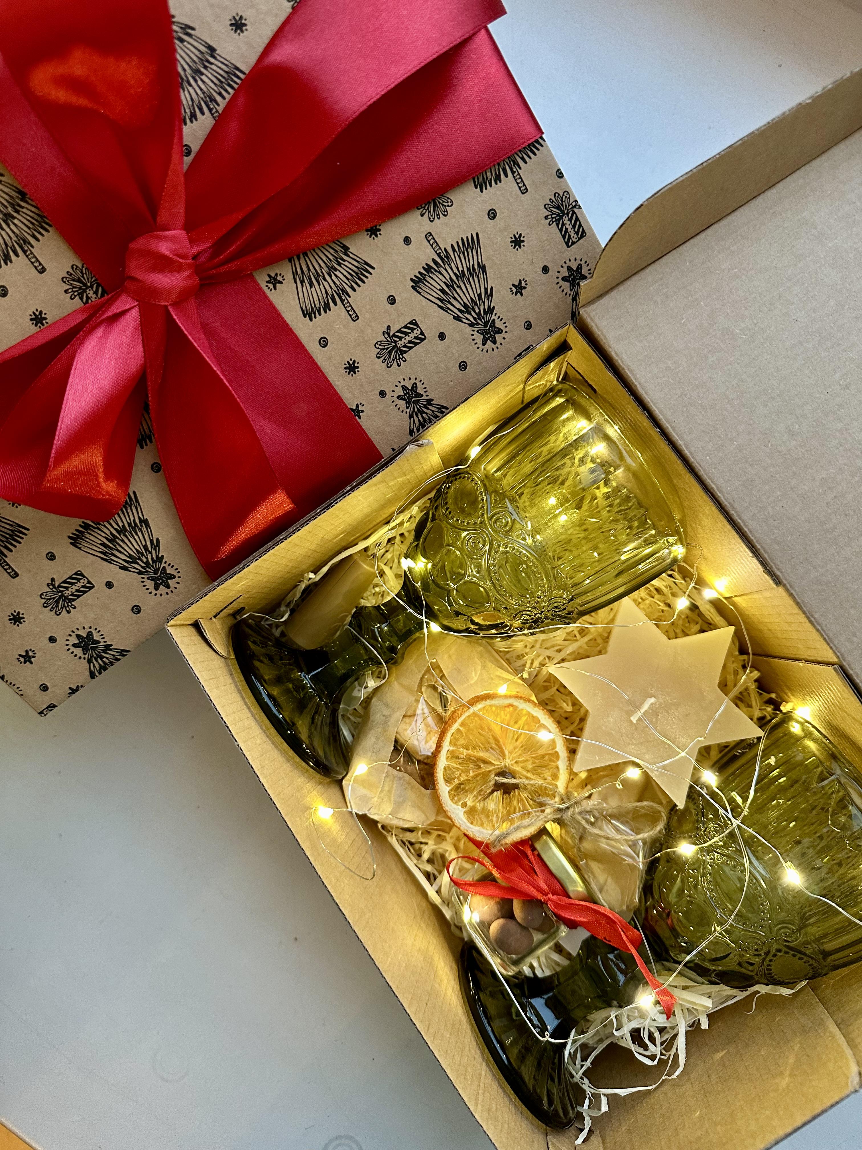 Набір новорічний для романтичного глінтвейну зі смаколиками (13532508) - фото 11 Набір новорічний для романтичного глінтвейну зі смаколиками (13532508) - фото 11