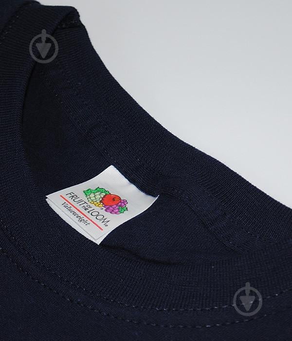 Футболка Fruit of the Loom ValueWeight XL Темно-Синий (0610360AZXL) - фото 3