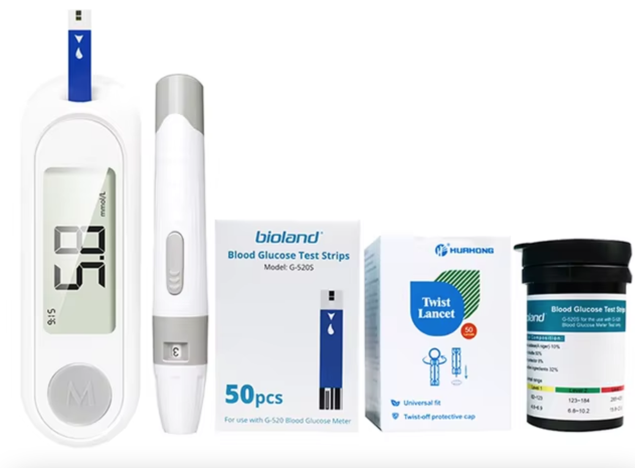 Измеритель уровня глюкозы в крови до 200 результатов (AND1508)