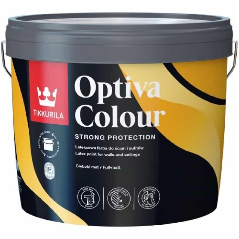 Краска латексная матовая Tikkurila Optiva Colour база A 9 л (29-4037-4627)
