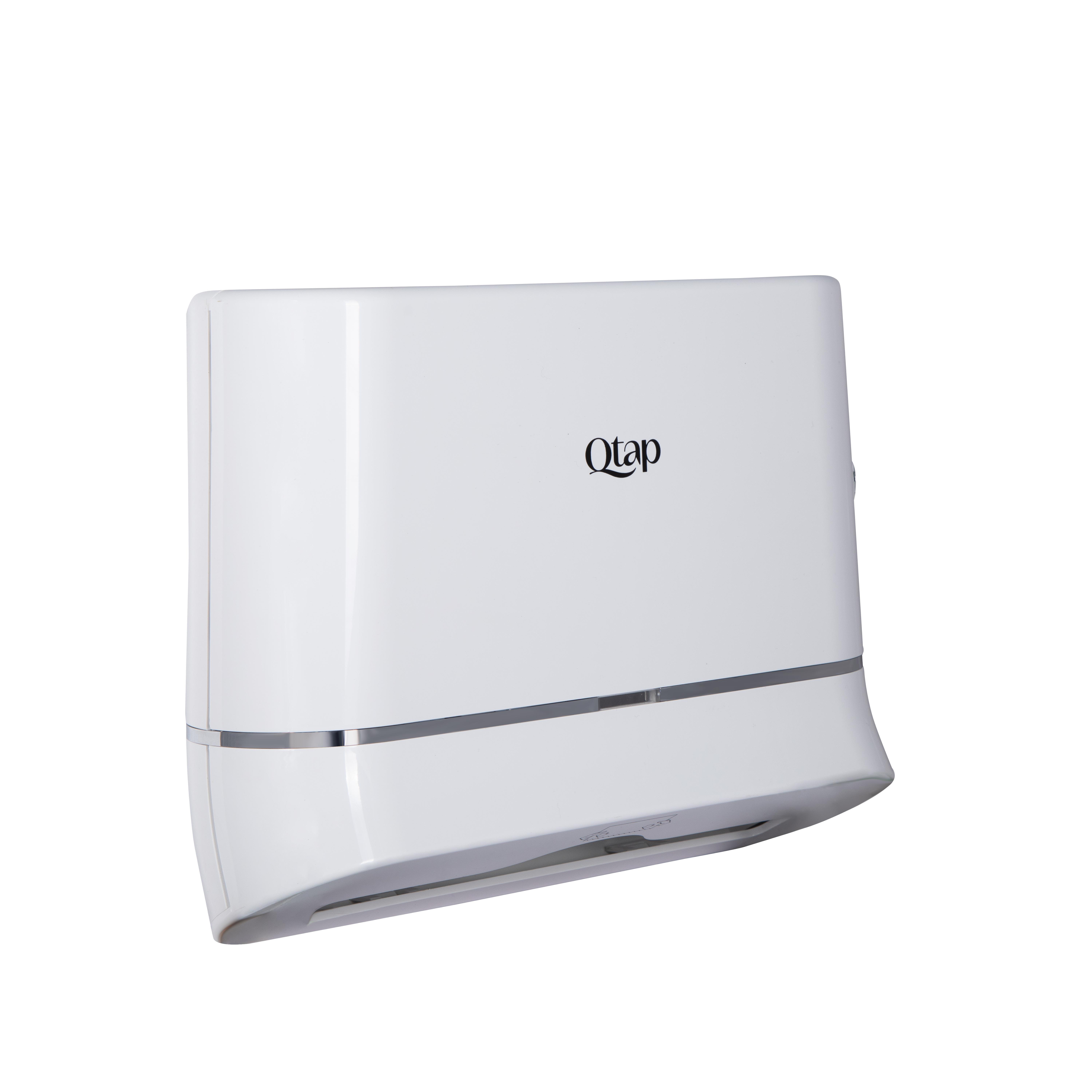 Тримач для паперових рушників Qtap Pohodli QTDR600WP 300 мм White (SD00042873)
