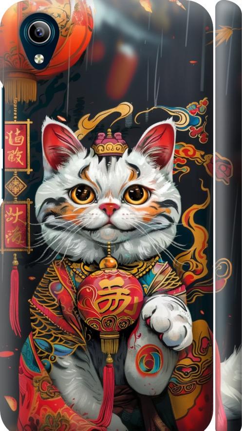 Чехол на Vivo Y91C China Cat v2 (6135m-1762-42517) Чехол на Vivo Y91C China Cat v2 (6135m-1762-42517)