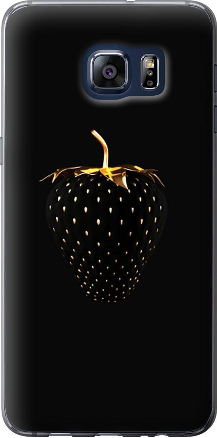 Чехол на Samsung Galaxy S6 Edge Plus G928 Черная клубника (3585u-189-42517)