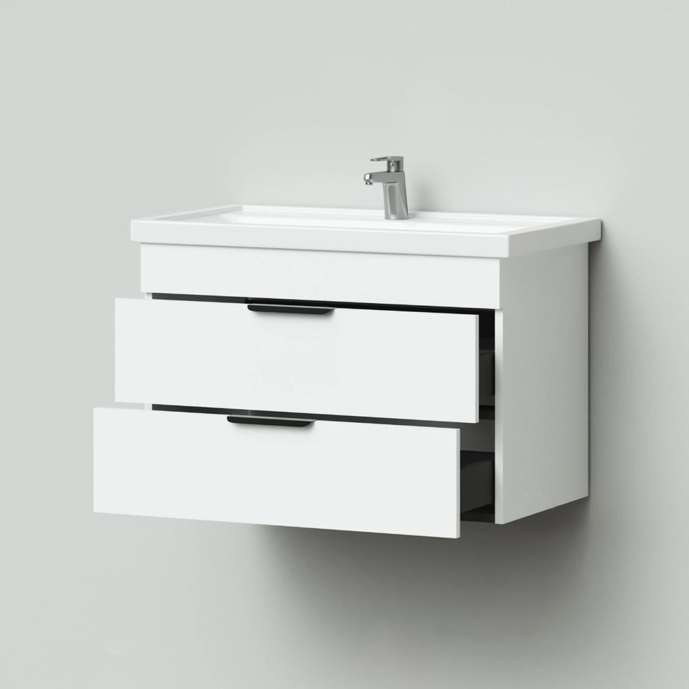 Тумба подвесная с раковиной MVK Vostok Lite 100 B1 1000х450х530 мм Белый стокгольмский (8089wh-4) - фото 2 Тумба подвесная с раковиной MVK Vostok Lite 100 B1 1000х450х530 мм Белый стокгольмский (8089wh-4) - фото 2