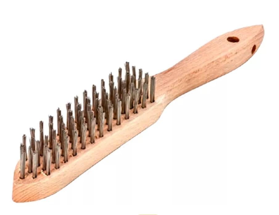 Щітка ручна PROFITOOL сталевий дріт 0,35 мм 5-рядний 290х140 мм 30006 (12147)