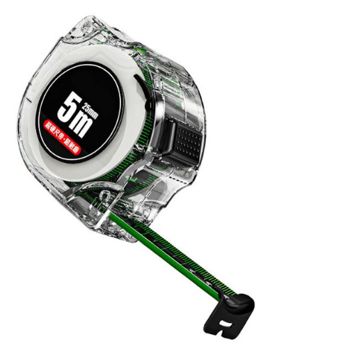 Рулетка из флуоресцентной стали самоблокирующаяся 5 м 1,9 см Зеленый цифры (40_048) Рулетка из флуоресцентной стали самоблокирующаяся 5 м 1,9 см Зеленый цифры (40_048)