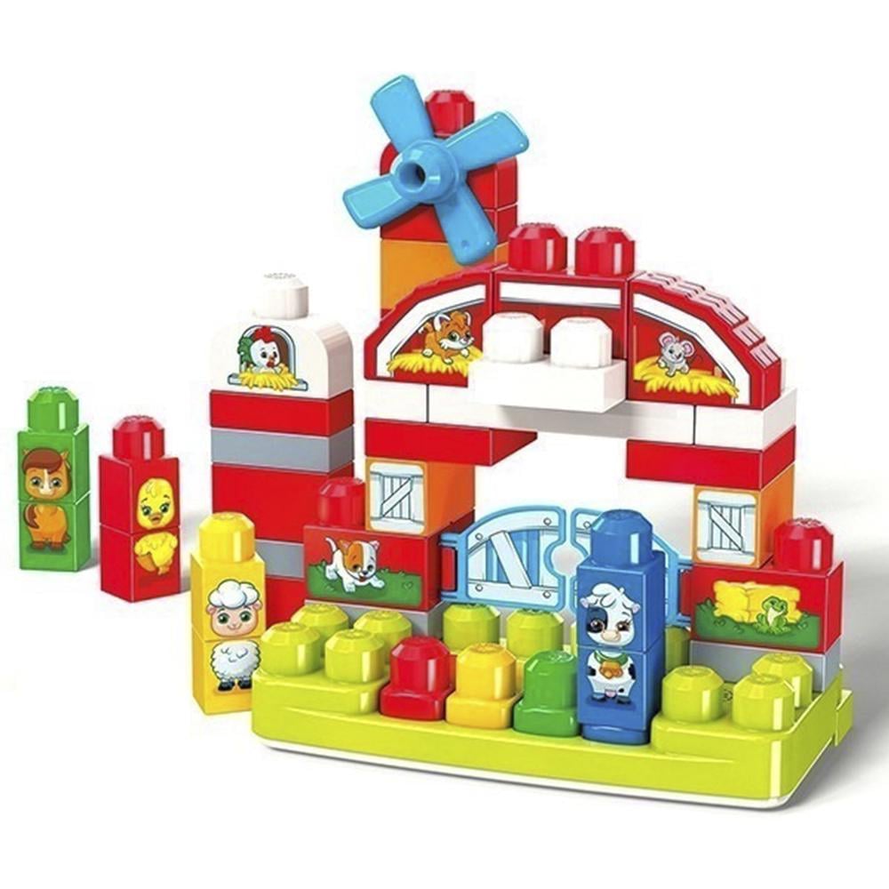 Конструктор Mega Bloks Музыкальная ферма блочный 46 деталей (1012-993-00)