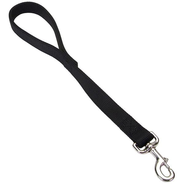 Повідець двошаровий для собак Coastal Double-Ply Traffic Leash 38 см (02918_BLK18)